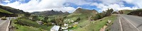 Panorama Quilotoa loop even voorbij Chugchilan.