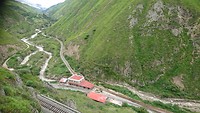 Eind station Sibambe.