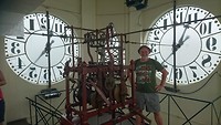 Boven in de klokkentoren - Guayaquil.