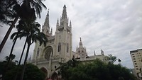 Kathedraal op het Parque Bolivar - Guayaquil.