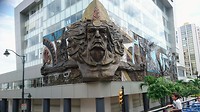 Bank gebouw in centrum Guayaquil.