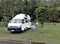Camping in Nambucca Heads.