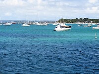De haven van Sorrento.