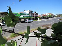 Koffiestop in Ararat.