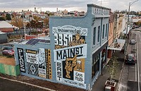 "Mr. Jones Gebouw" aan de historische hoofdweg van Ballarat.