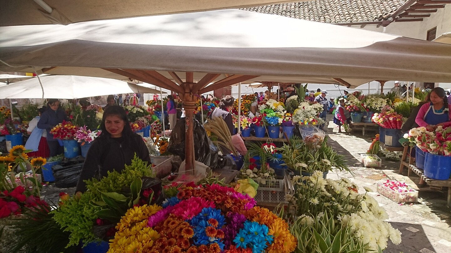 Markt in Saraguro.