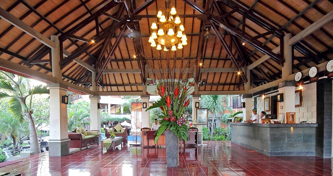 Receptie Adhi Dharma Hotel - Kuta