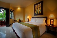 Onze kamer in het Adhi Dharma Hotel - Kuta