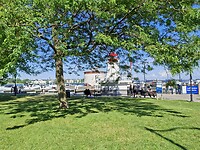 De "inner harbour" in centrum Kingston