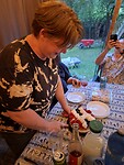 Barbeque bij Pieter in de Tuin