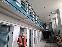 Het cellenblok in de Kingston Penitentiary
