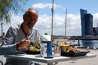 Laatste lunch bij Docklands