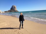 Corien tegen de "rots van Calpe"