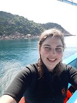 Op de boot na het duiken