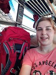 In de lokale bus