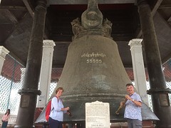 1 na grootste klok ter wereld in Mingun