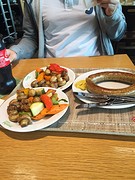 Lunch op het vliegveld