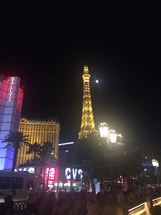 The Strip by night