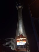 Stratosphere Tower by night