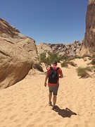 White Domes trail in de Valley of Fire