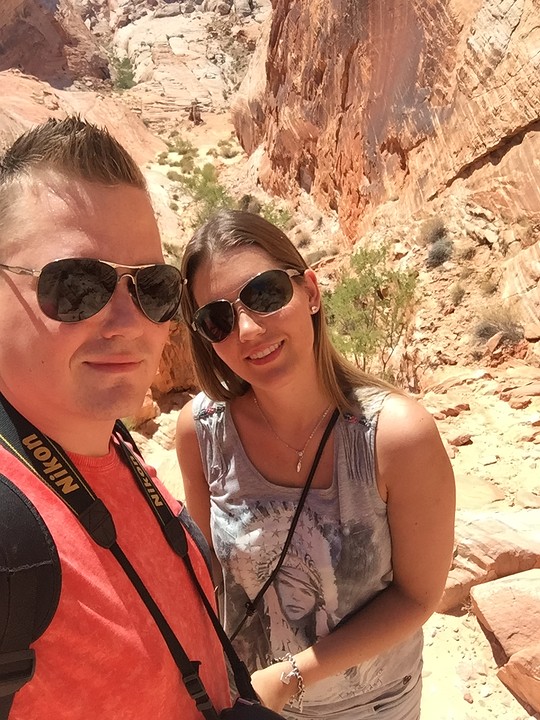 Heet in de Valley of Fire