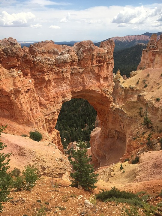Natural bridge