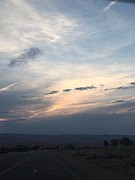 Mooie lucht in de avond
