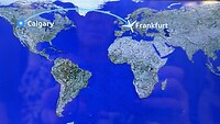 9u vlucht naar Canada