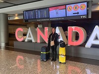 Aankomst in Canada