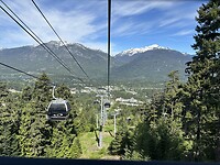 Blackcomb Mountain kabellift