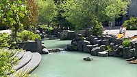 Zen-momentje in Whistler town