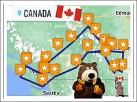 De cirkel is rond 🇨🇦😍