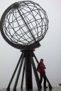 Noordkaap in de mist