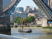 Towerbridge gaat alleen open voor de fun.