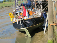 Aan de kade van Iron Wharf