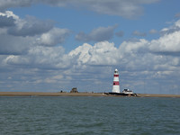 Vuurtoren op Orford Ness
