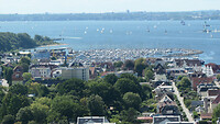 Uitzicht over de Kieler Fjord