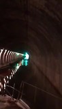 Einde tunnel 5 km!