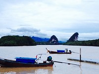 De rotsen van Krabi