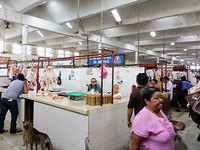 Markt vleesafdeling