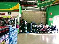 In de supermarkt