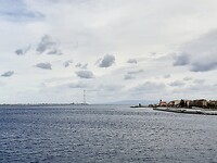 Op de ferry van Sicilië naar Italië
