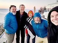 Zweden mobilhome, wij en Patricia