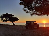 Zonsopgang Jimny zee