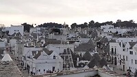 Overzicht oude trulli stad