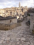 Zovele trappen in Sassi di Matera