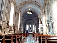 Binnenkant Franciscaanse kerk