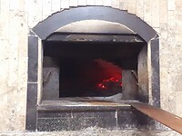 Oven pizza