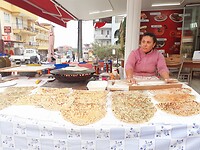 Turkse hartige pannekoek