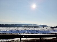 Binnenland veel sneeuw